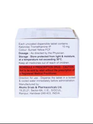 KETOLAC DT TABLETS